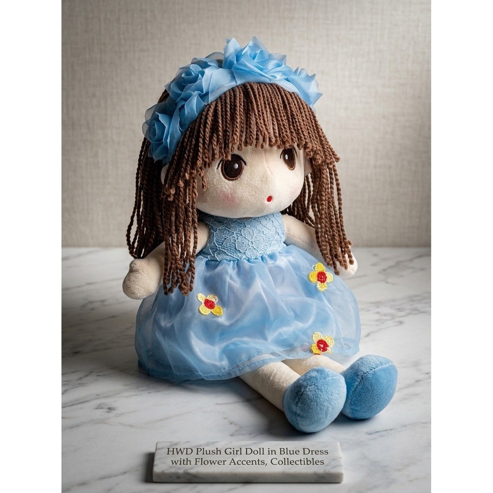 HWD Kawaii 17'' Soft Stuffed Anime Plush Girl Doll Japanese Anime